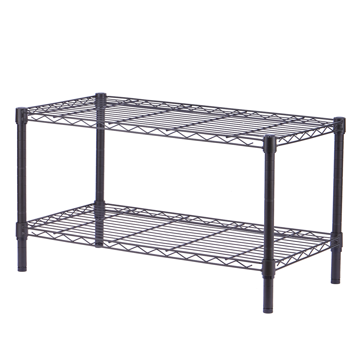 2 tier steel wire shelf