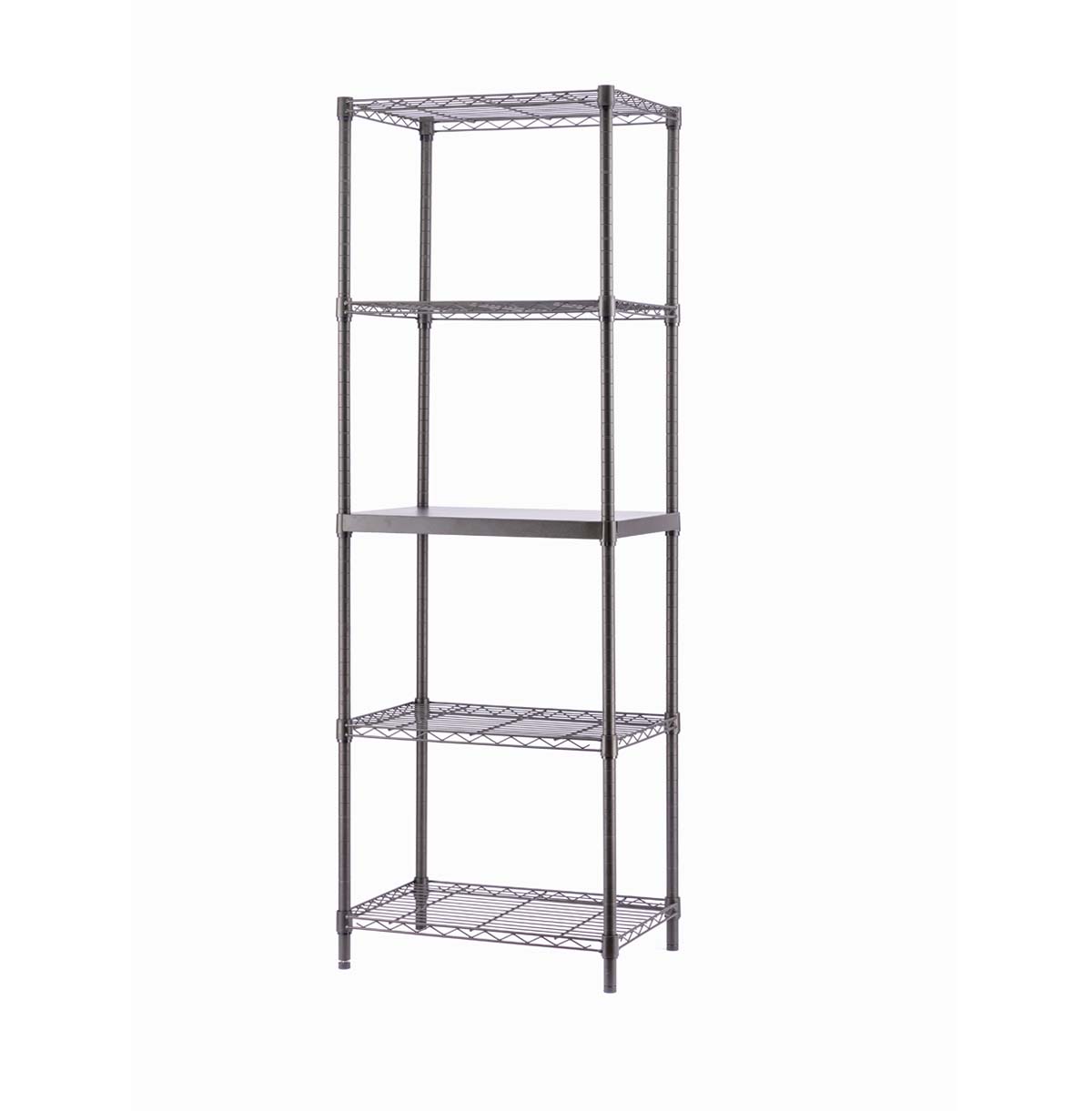 5-Tier Bookshelf / Book Storage Rack / Adjustable Book Case