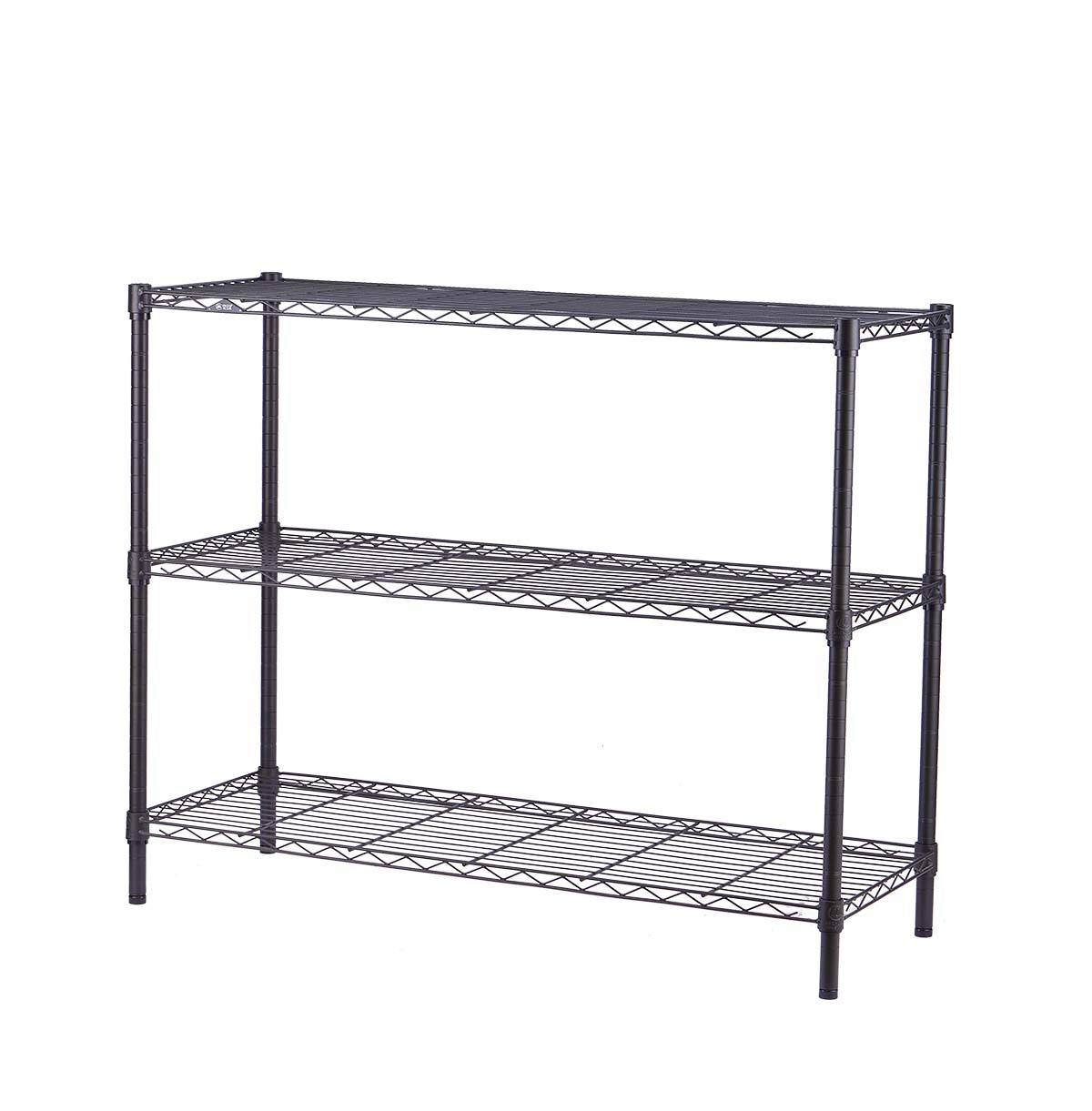 3-Tier Bookshelf / Book Storage Rack / Adjustable Book Case