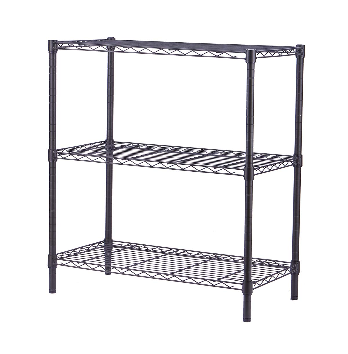 3-Tier Display Shelving / Steel Wire Shelf Rack / Custom Steel Wire Racks