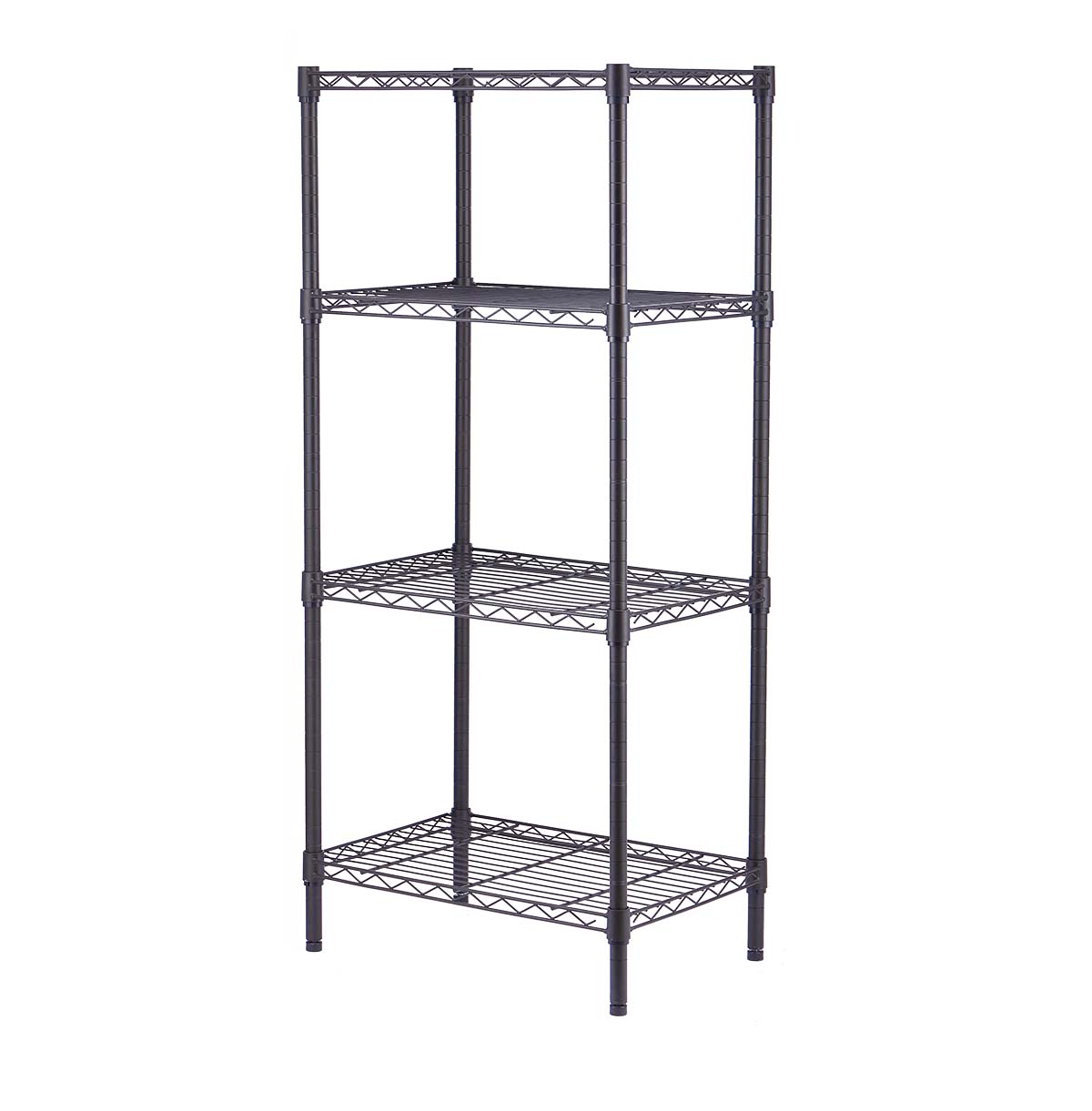 4-Tier Display shelving / Metal Wire Shelving Unit / Storage Rack Shelving Unit