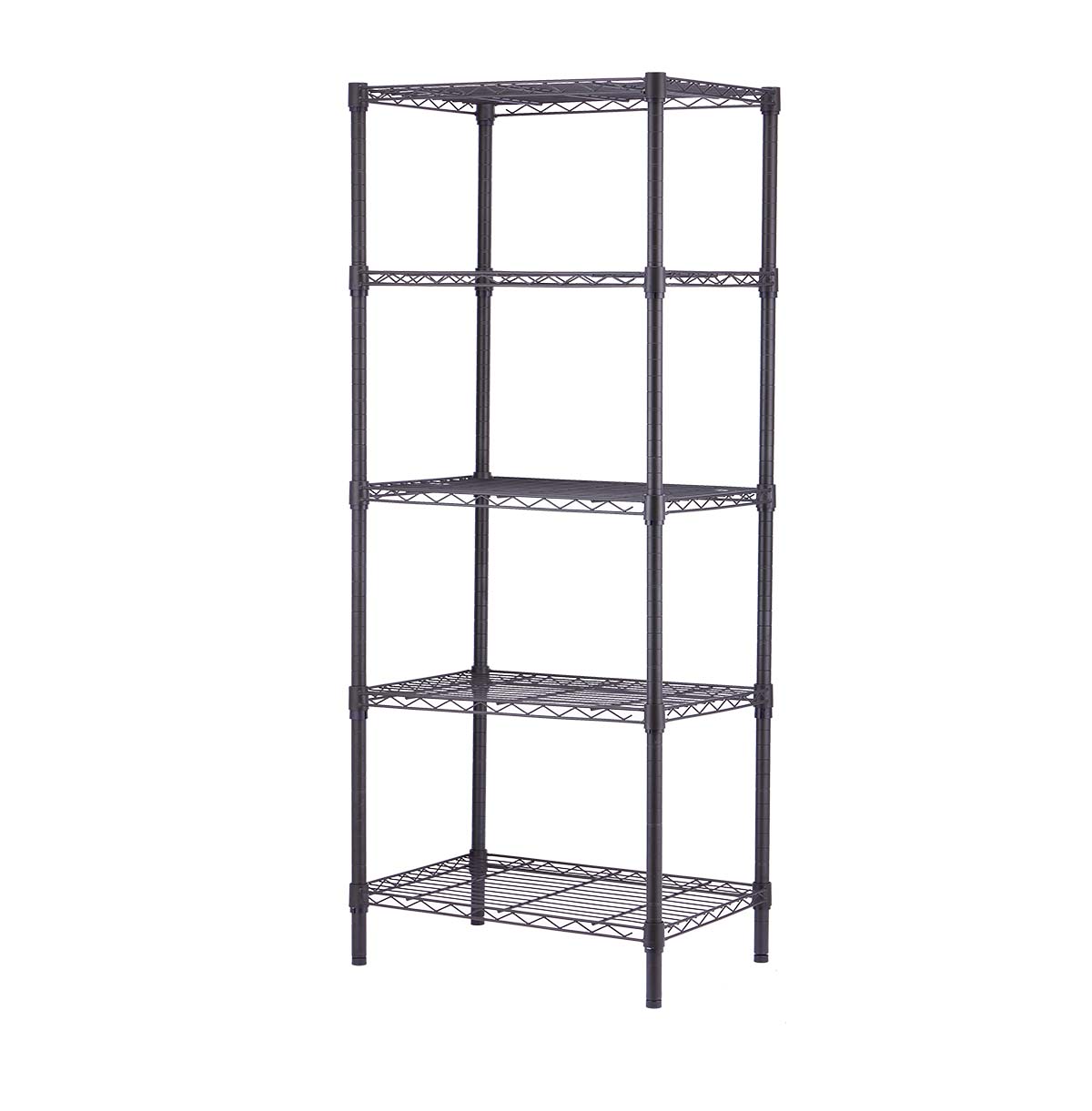 5-Tier Bookshelf / Book Storage Rack / Adjustable Book Case