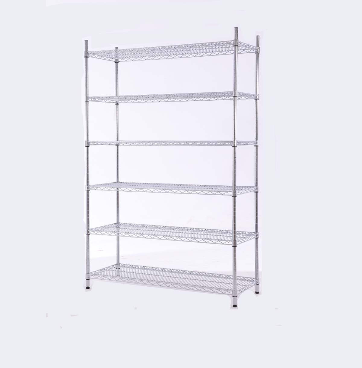 Stainless steel shelf features.storage concepts boltless steel shelving