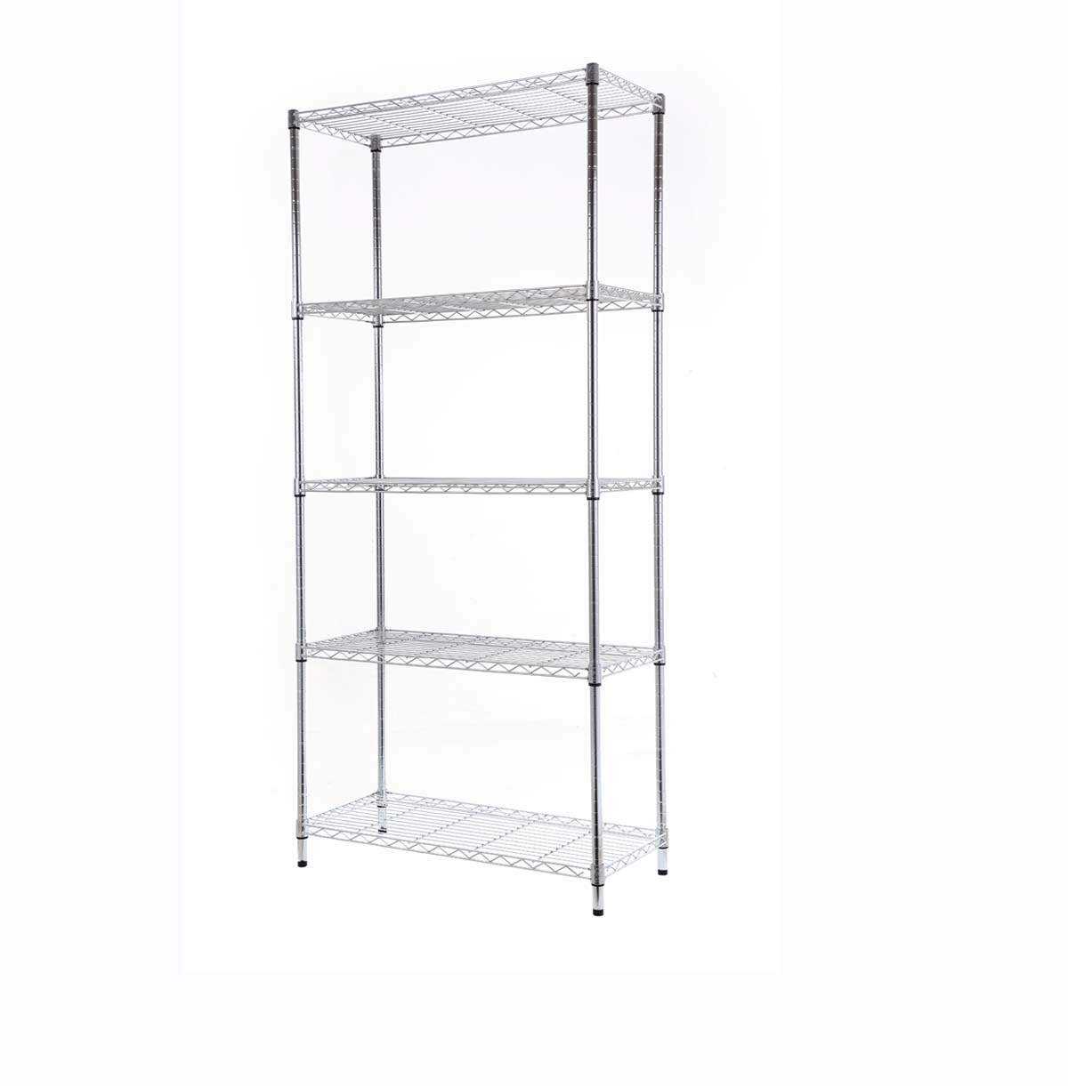 wire kitchen/pantry shelving unit.Which direction should the warehousing and shelving industry devel