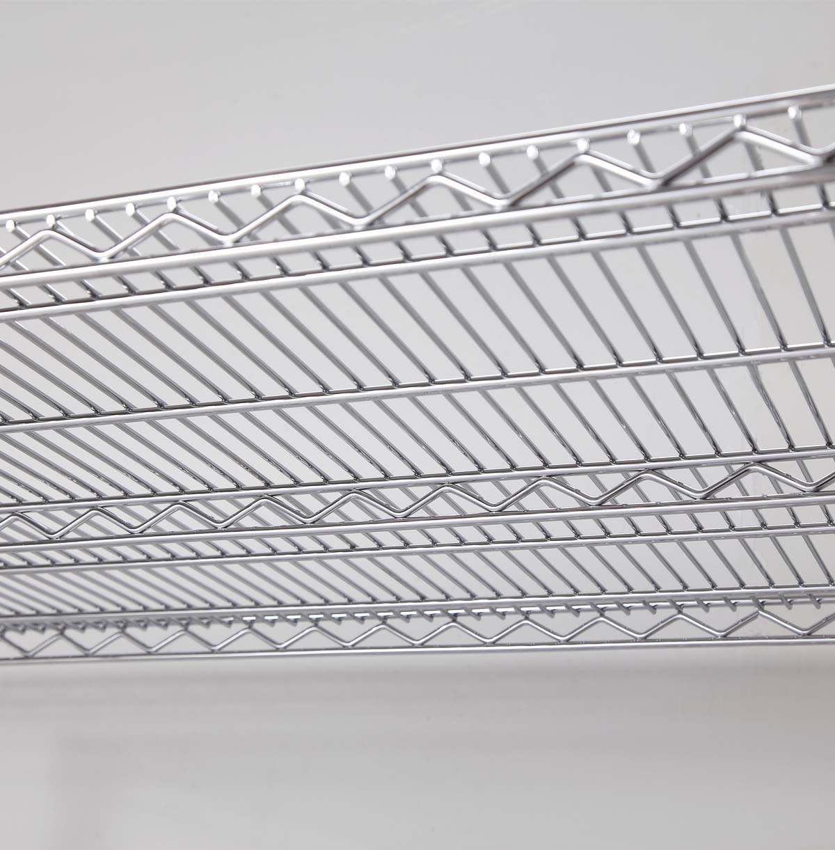 6-Tier Steel Wire Shelf Rack / Chrome Shelf for warehouse / Custom Steel Wire Racks