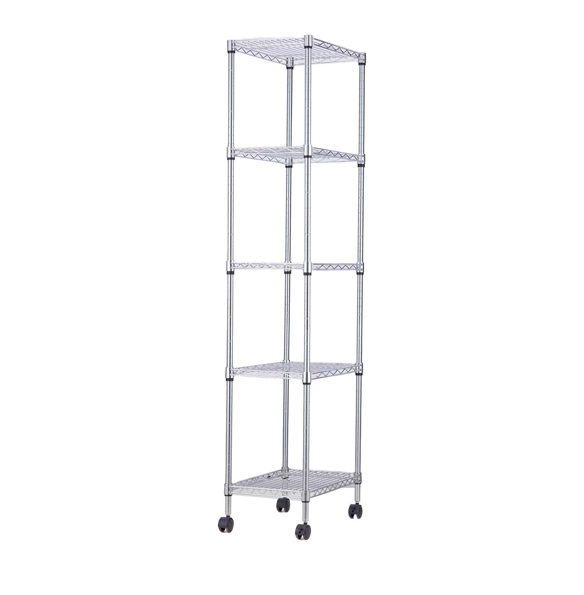 5 shelf wire storage rack wholesaler