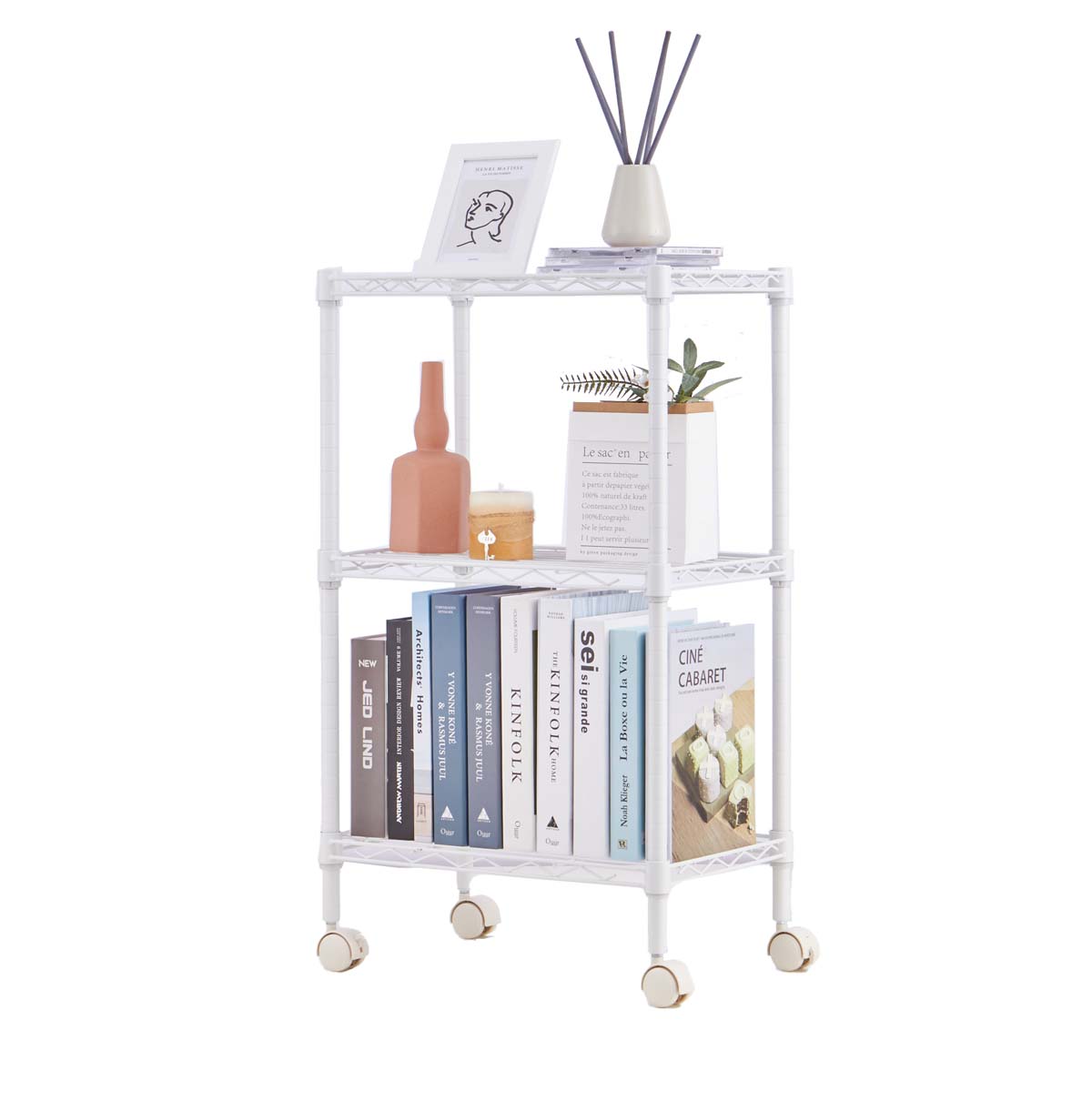 3 tier wire shelving unit maker