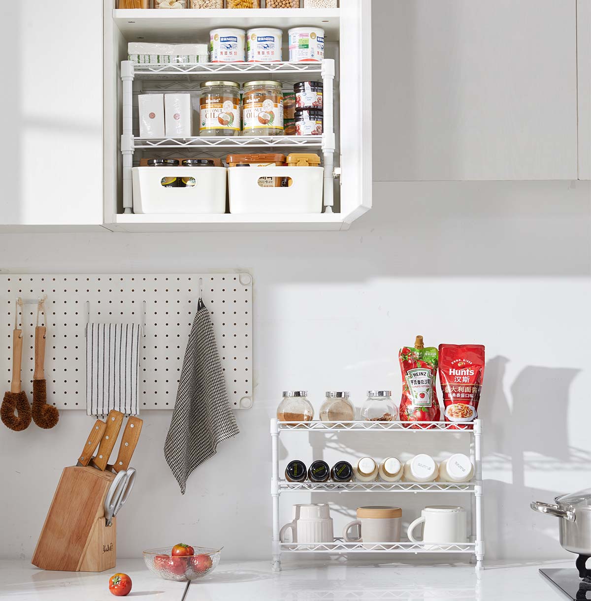 wire kitchen/pantry shelving unit Vendor