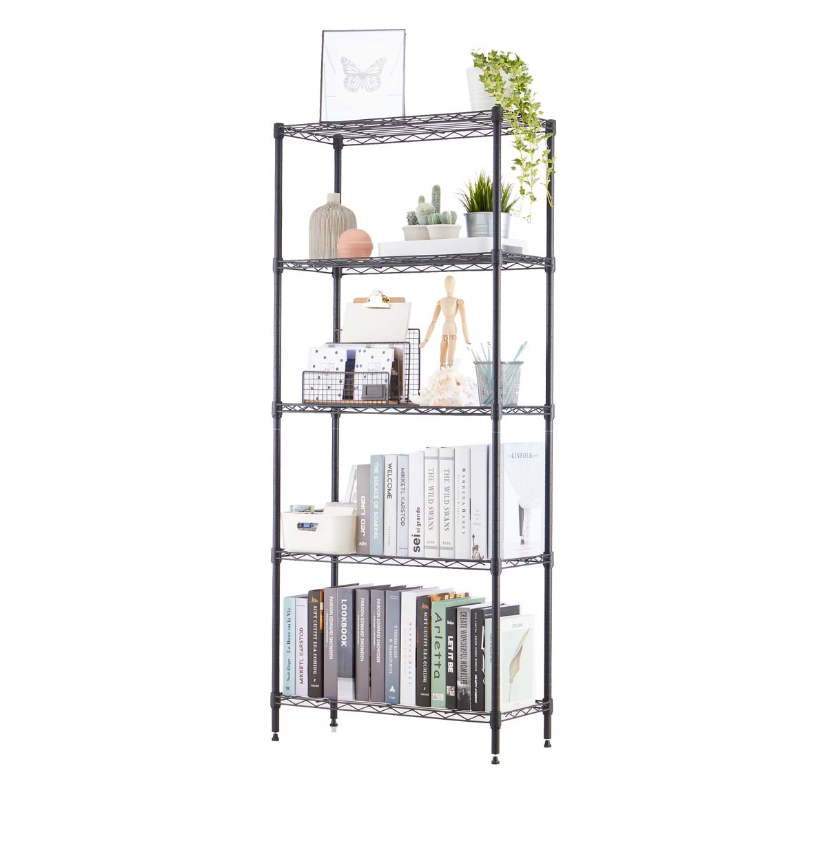 5-shelf wire storage rack price