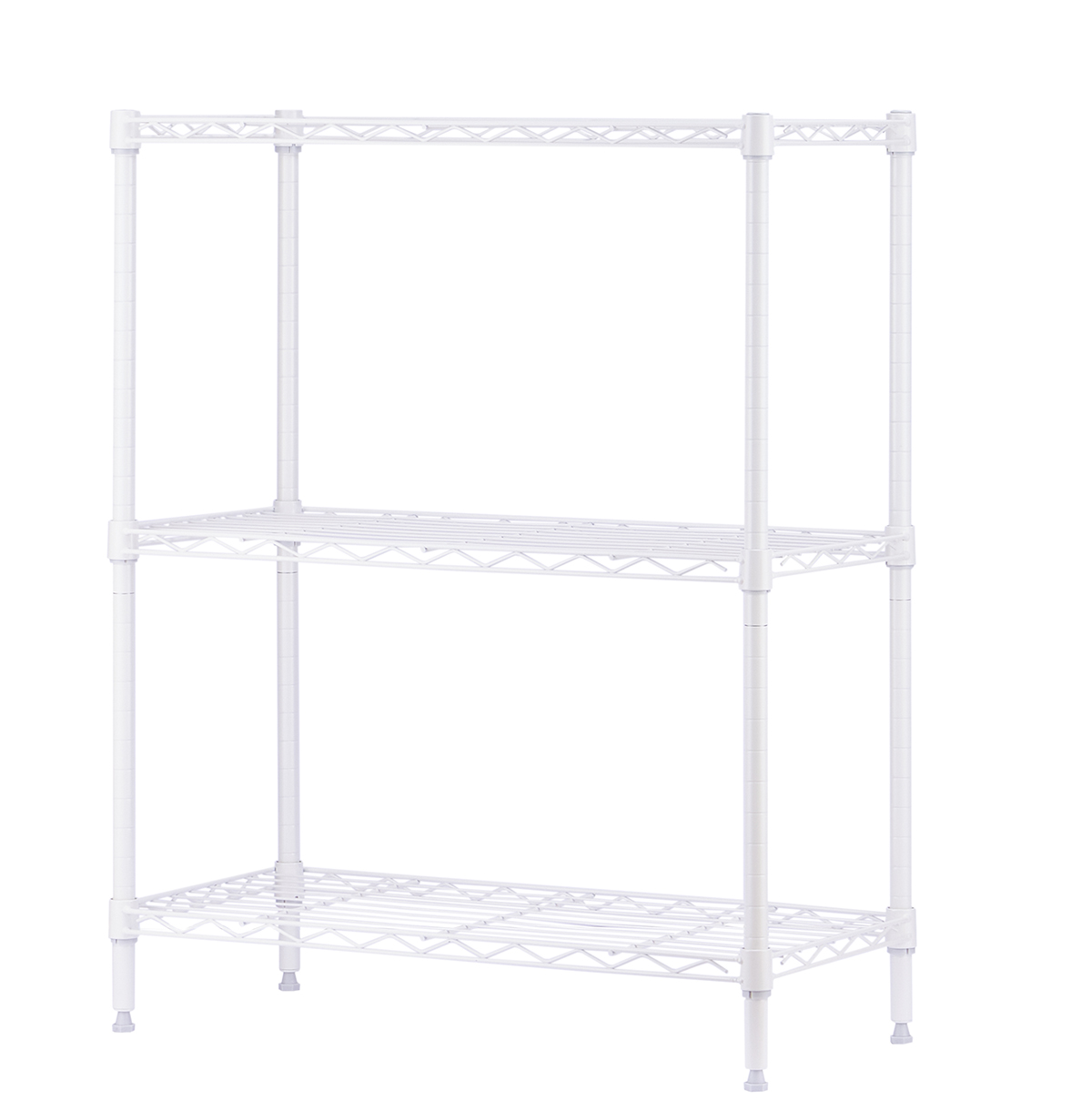 3-Tier Bookshelf / Book Storage Rack / Adjustable Book Case