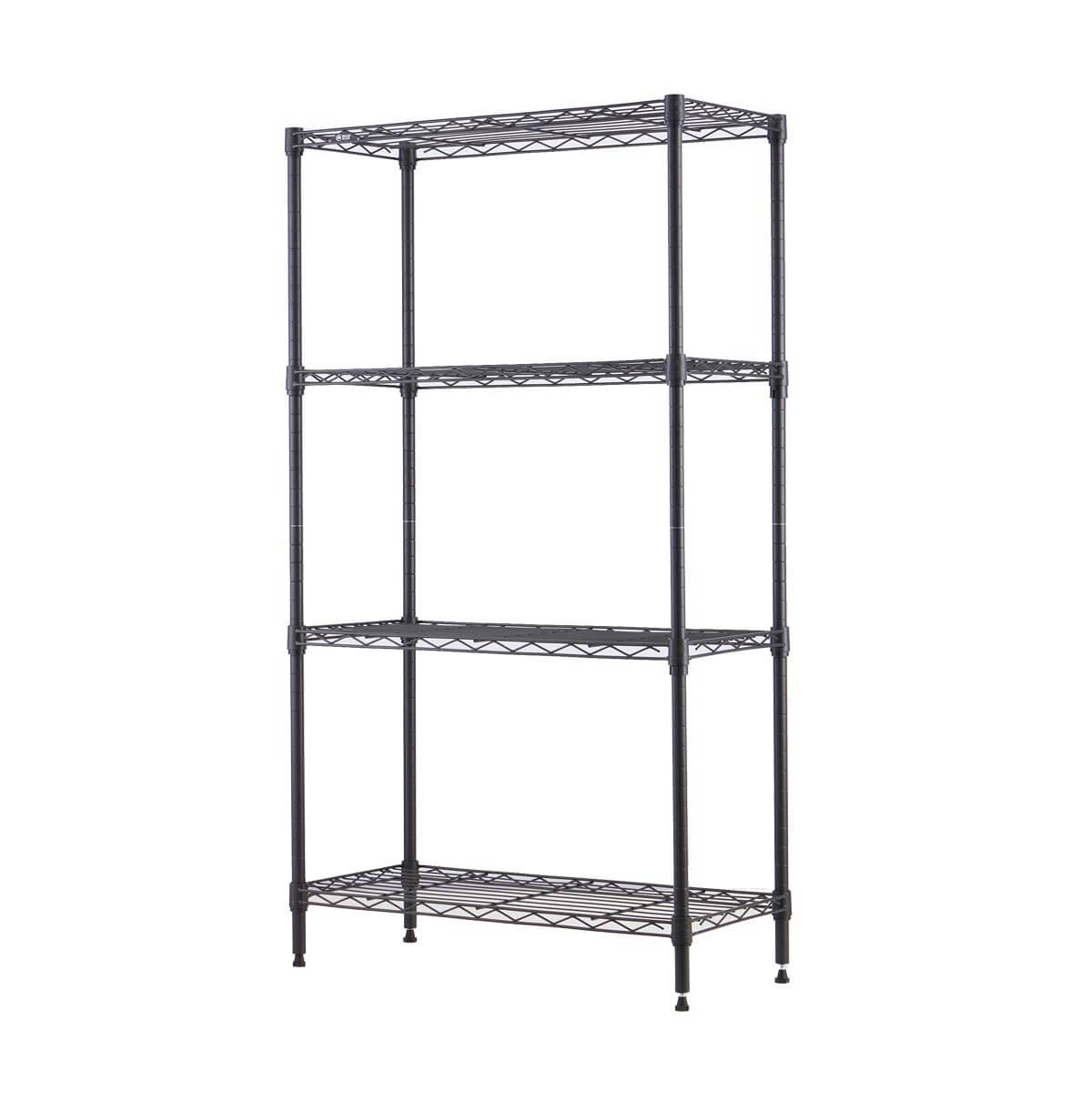 4-Tier Bookshelf / Book Storage Rack / Adjustable Book Case