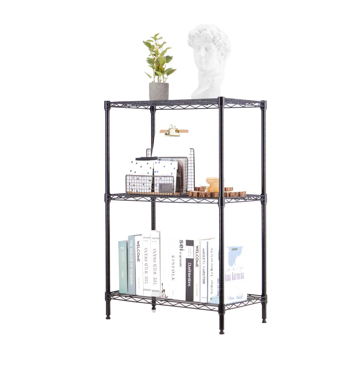 3 tier wire shelving unit company