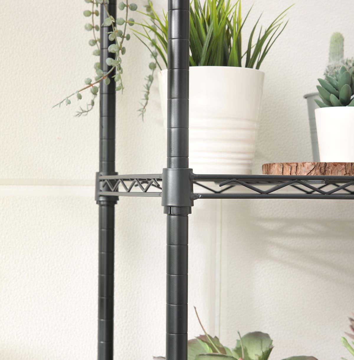 3-Tier Indoor Outdoor Plant Display Shelf / Metal Plant Shelf / Metal Plant Stand / Plant Rack / Flower Pot Organizer / Flower Display Rack