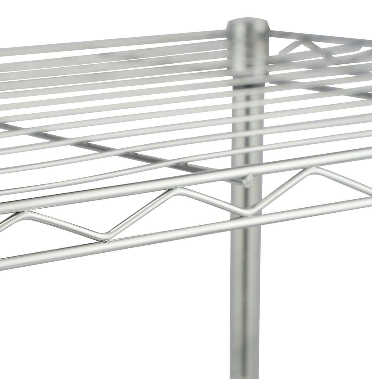 6-Tier Laundry Wire Shelf / Mini Chrome Wire Shelving Unit