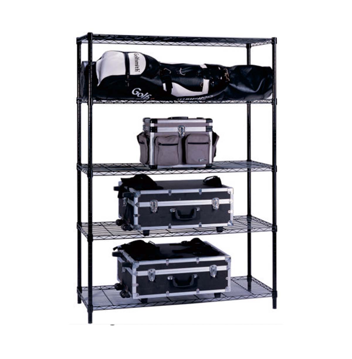 Wire Mesh Shelving Unit / Metal Wire Storage Rack / Custom Steel Wire Racks