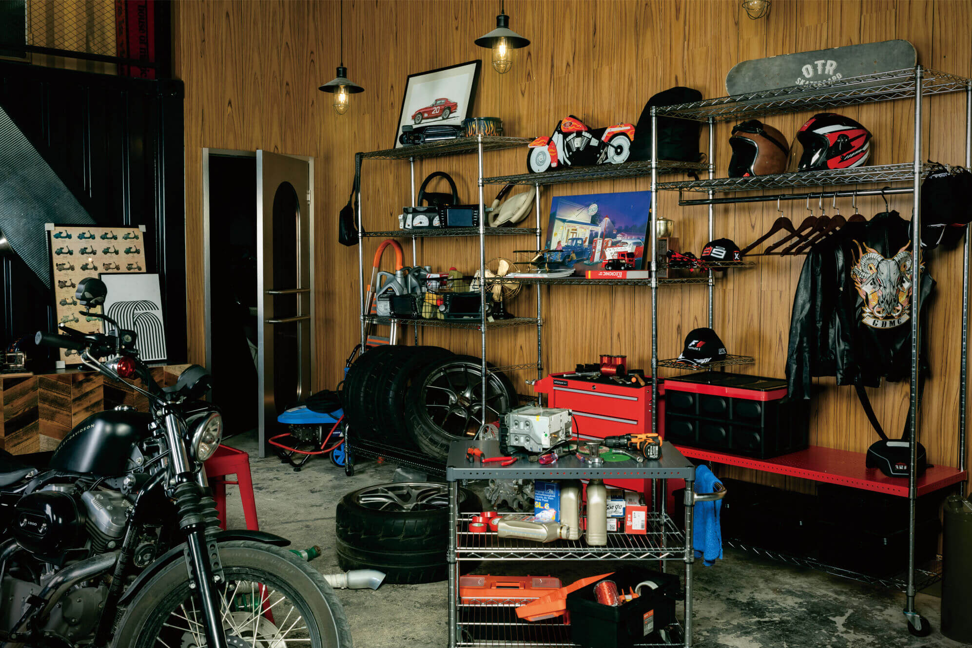 4-Tier 5 Tier Garage Storage Shelving Unit / Metal Steel Garage Shelving / Heavy Duty Metal Garage Shelving