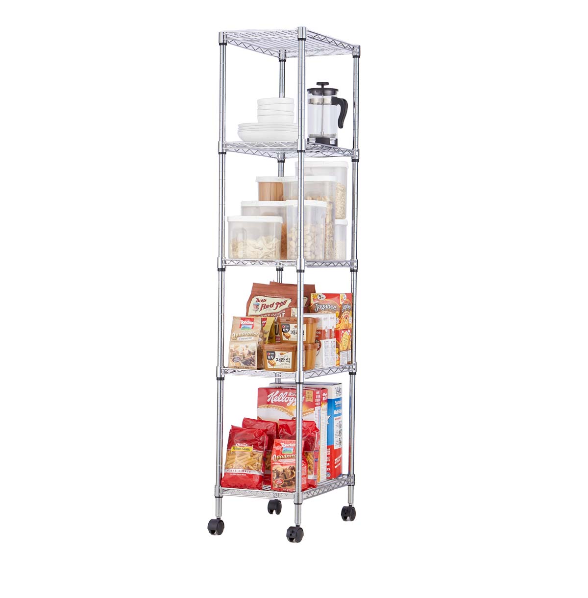 cabinet organizer and storage shelves Production