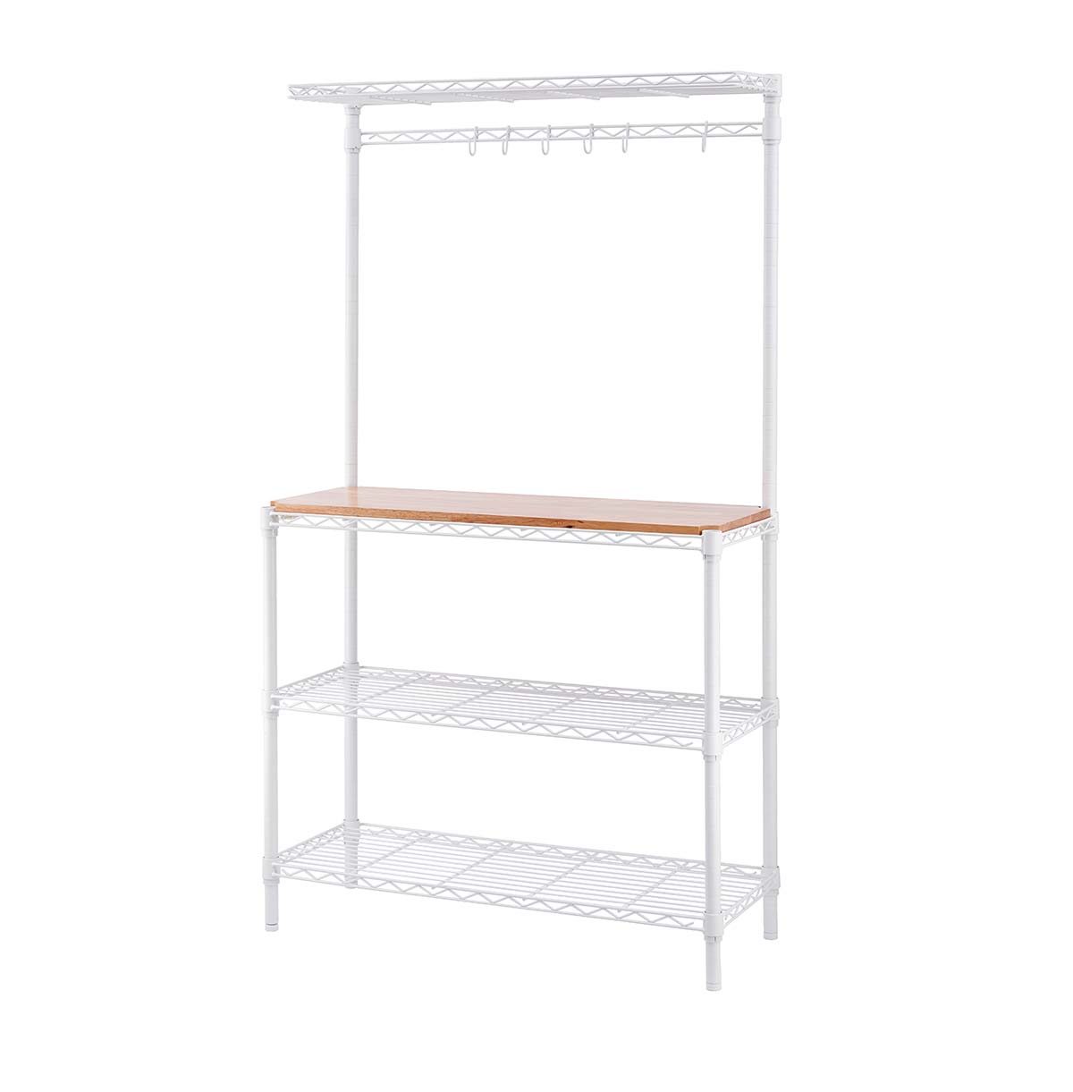 4 tier wire shelving unit maker