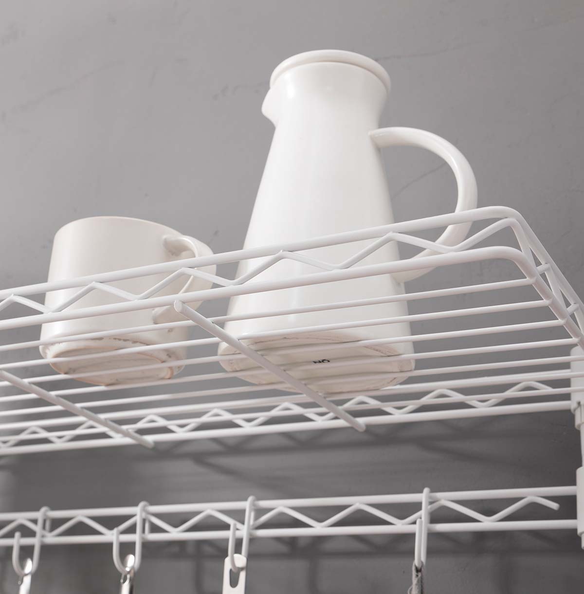 4 tier wire shelving unit custom