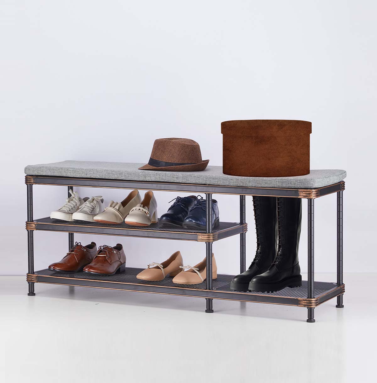 Metal Retro Shoes Rack