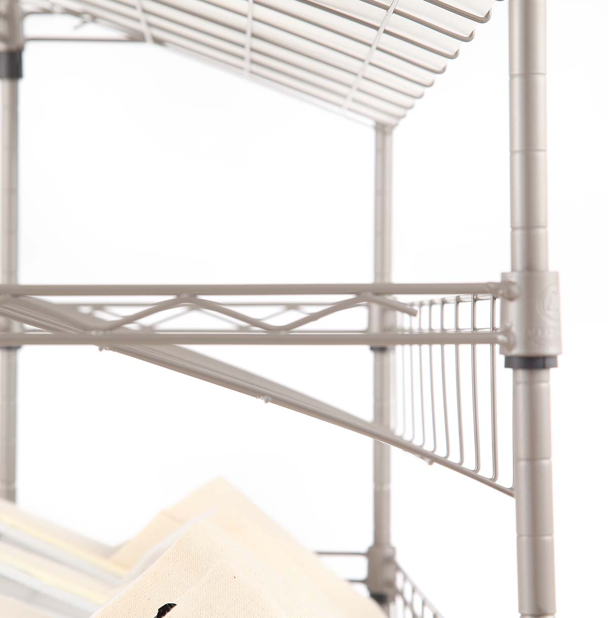 5 shelf wire storage rack manufacture