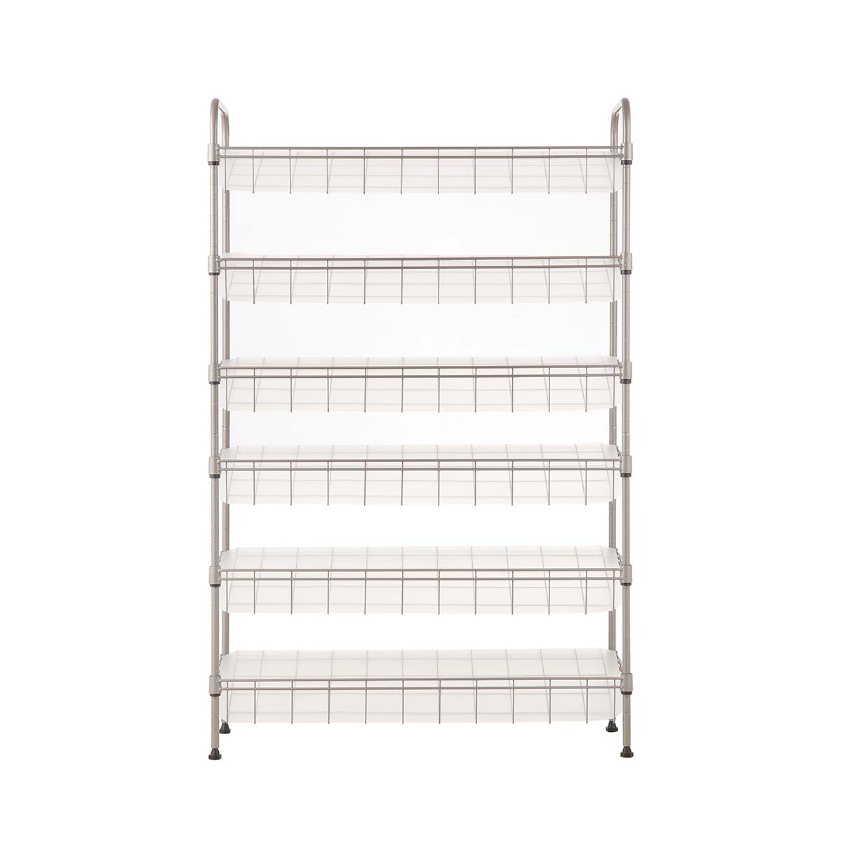 stainless steel wire shelf cart