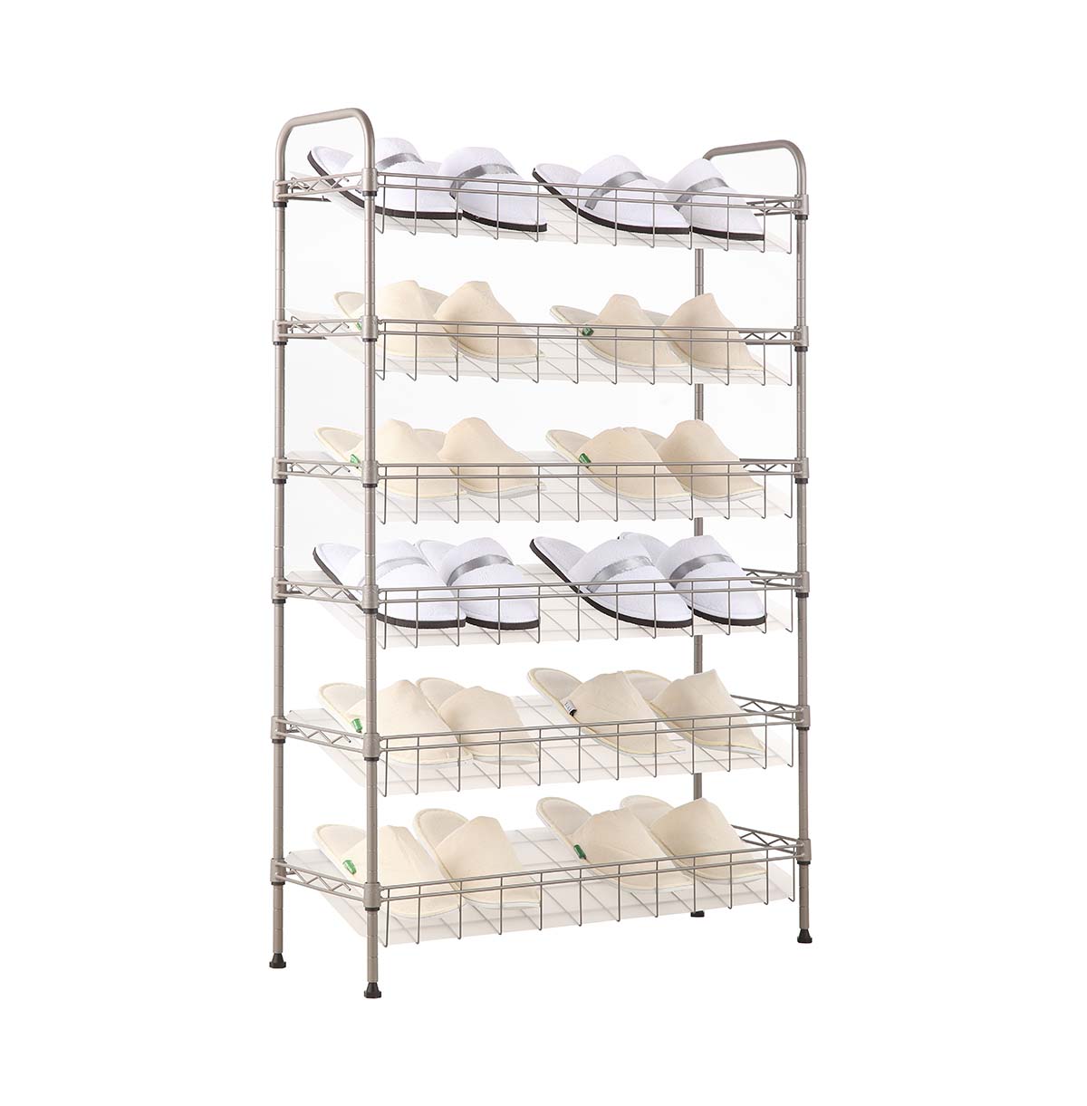 6-Tier Metal Shoes Rack