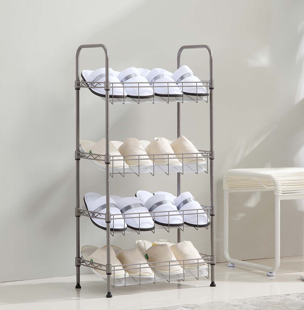 5 tier steel wire shelf