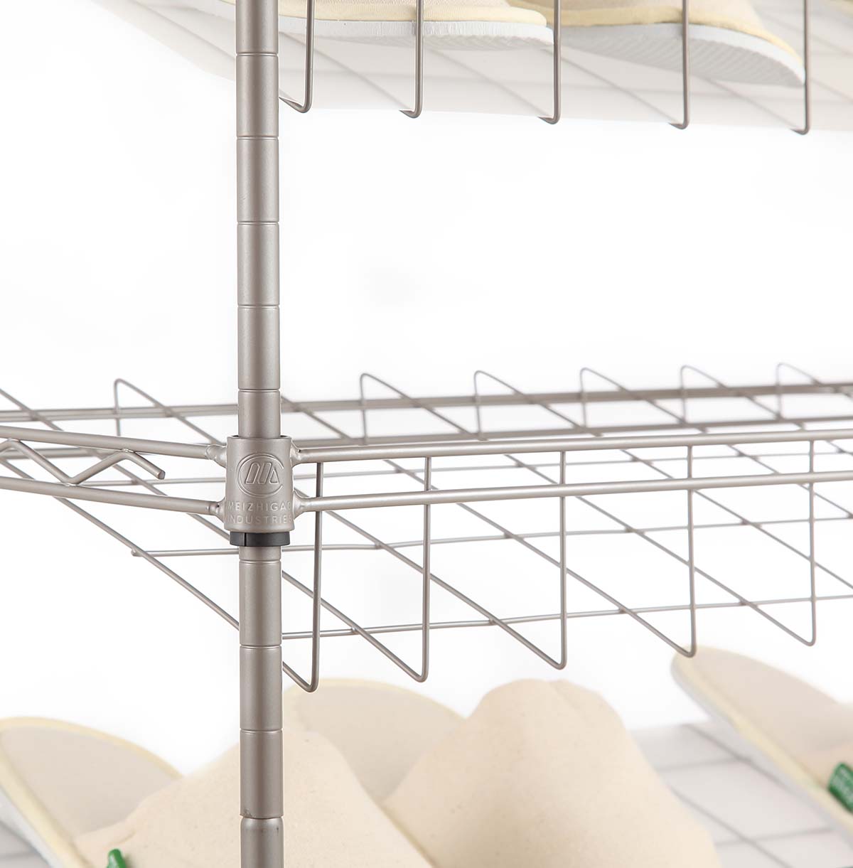 4 tier steel wire shelf maker