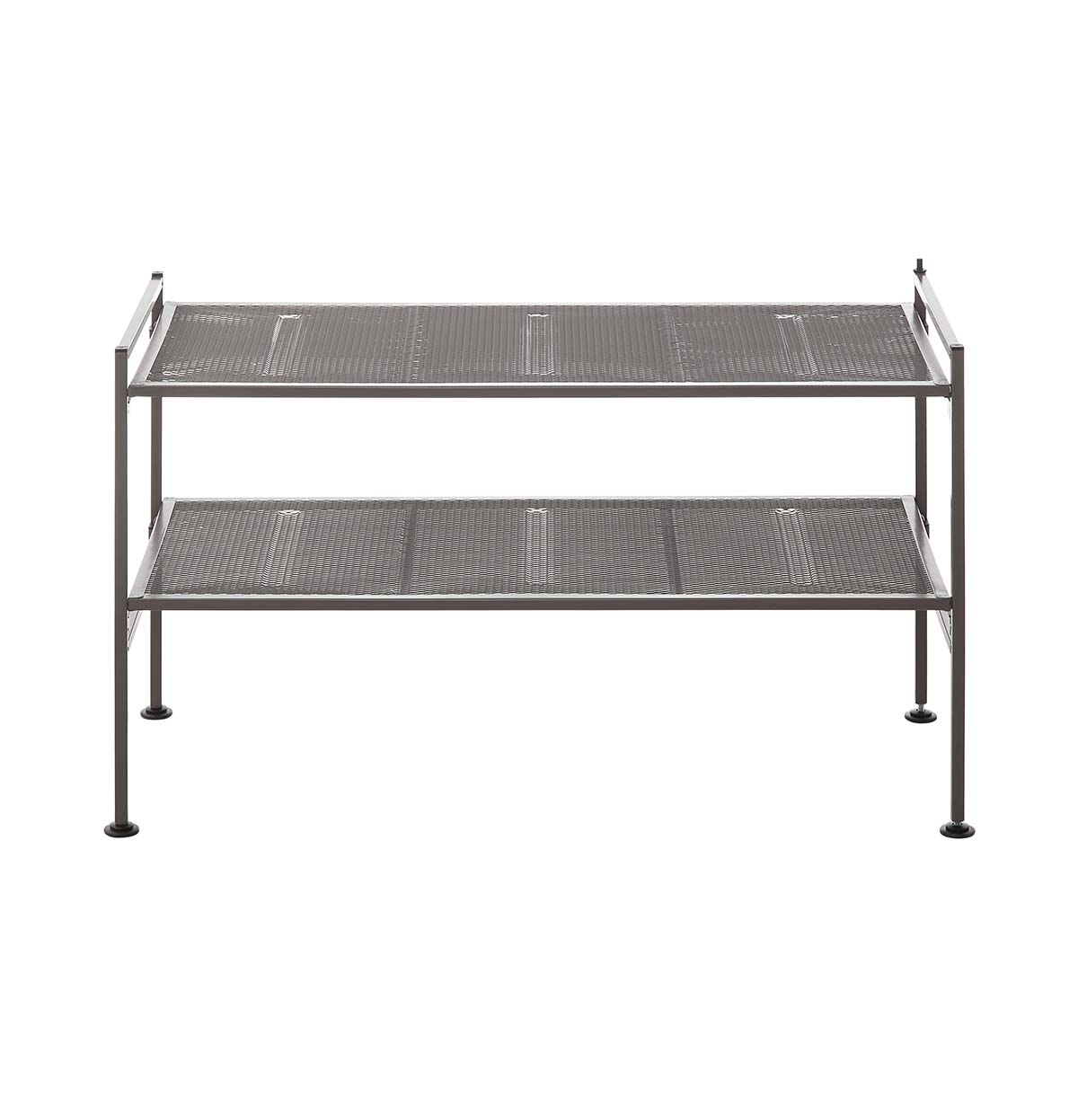 2 tier steel wire shelf manufacturer