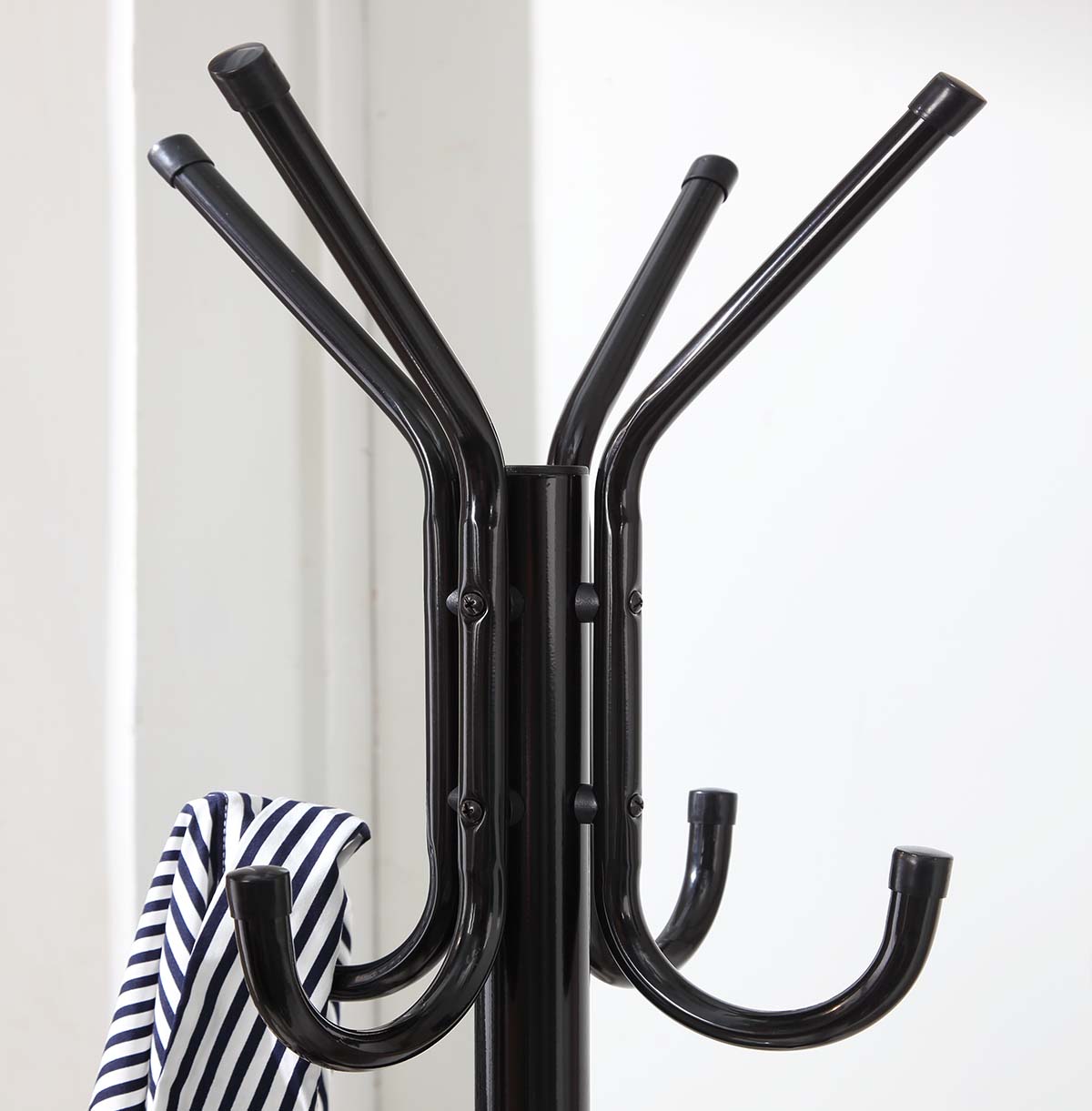 Metal Clothes Rack Metal Coat Rack Stand - Black