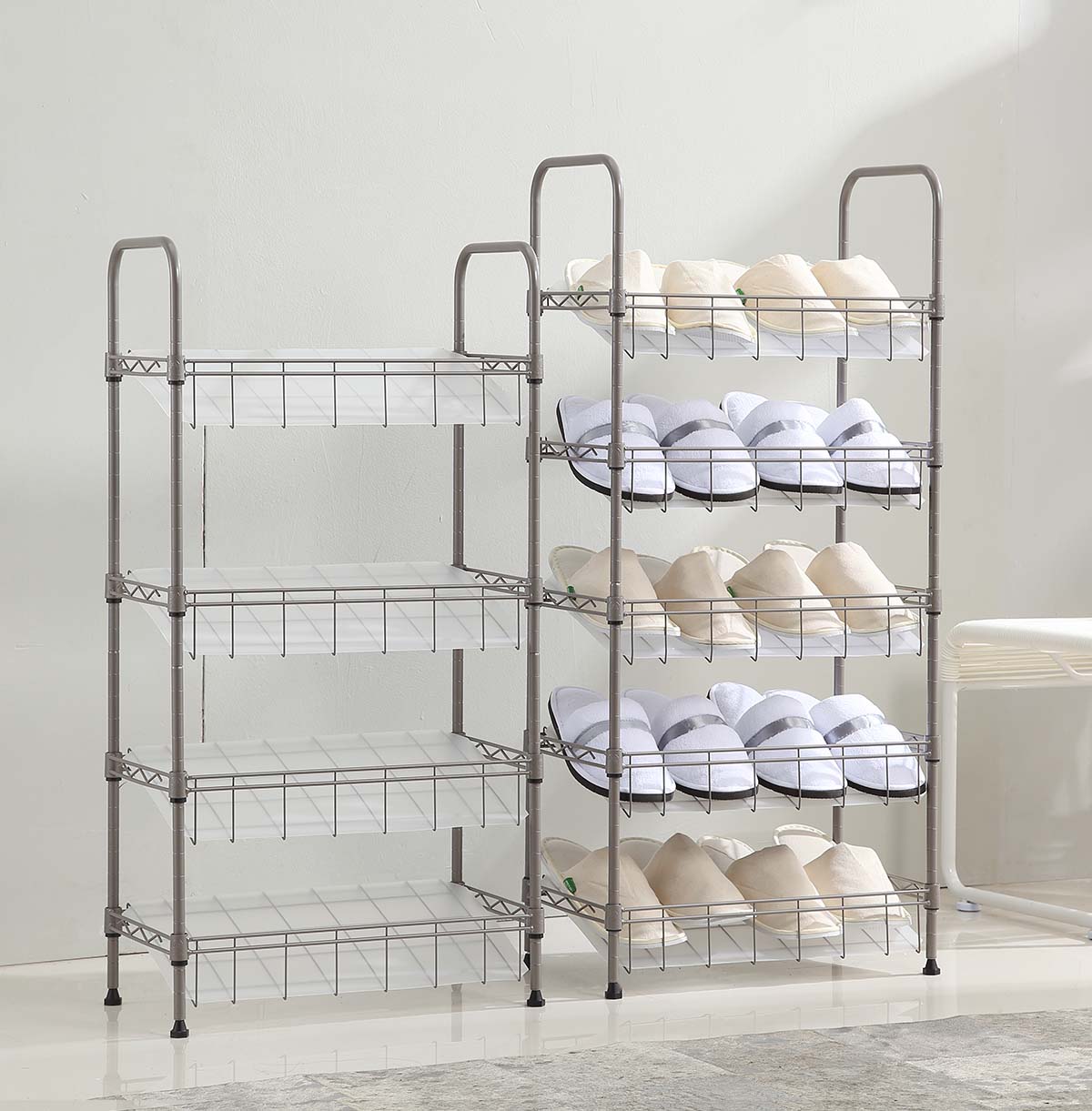 4 tier wire shelving unit Vendor