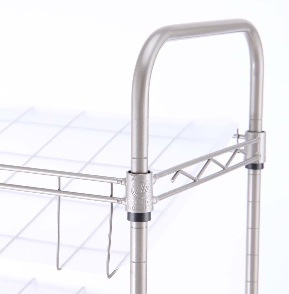 white wire shelving unit company