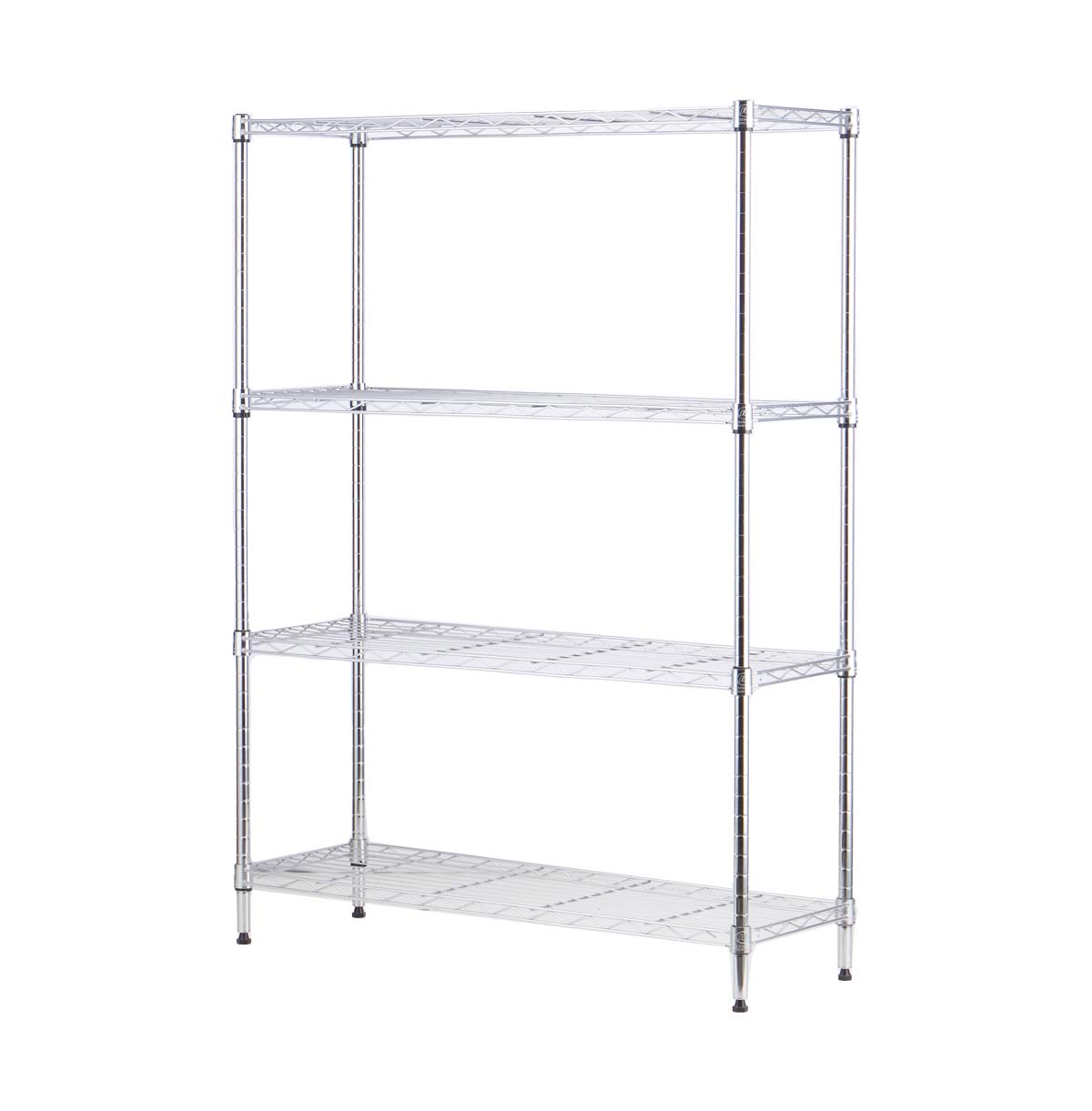 4 tier steel wire shelf supplier