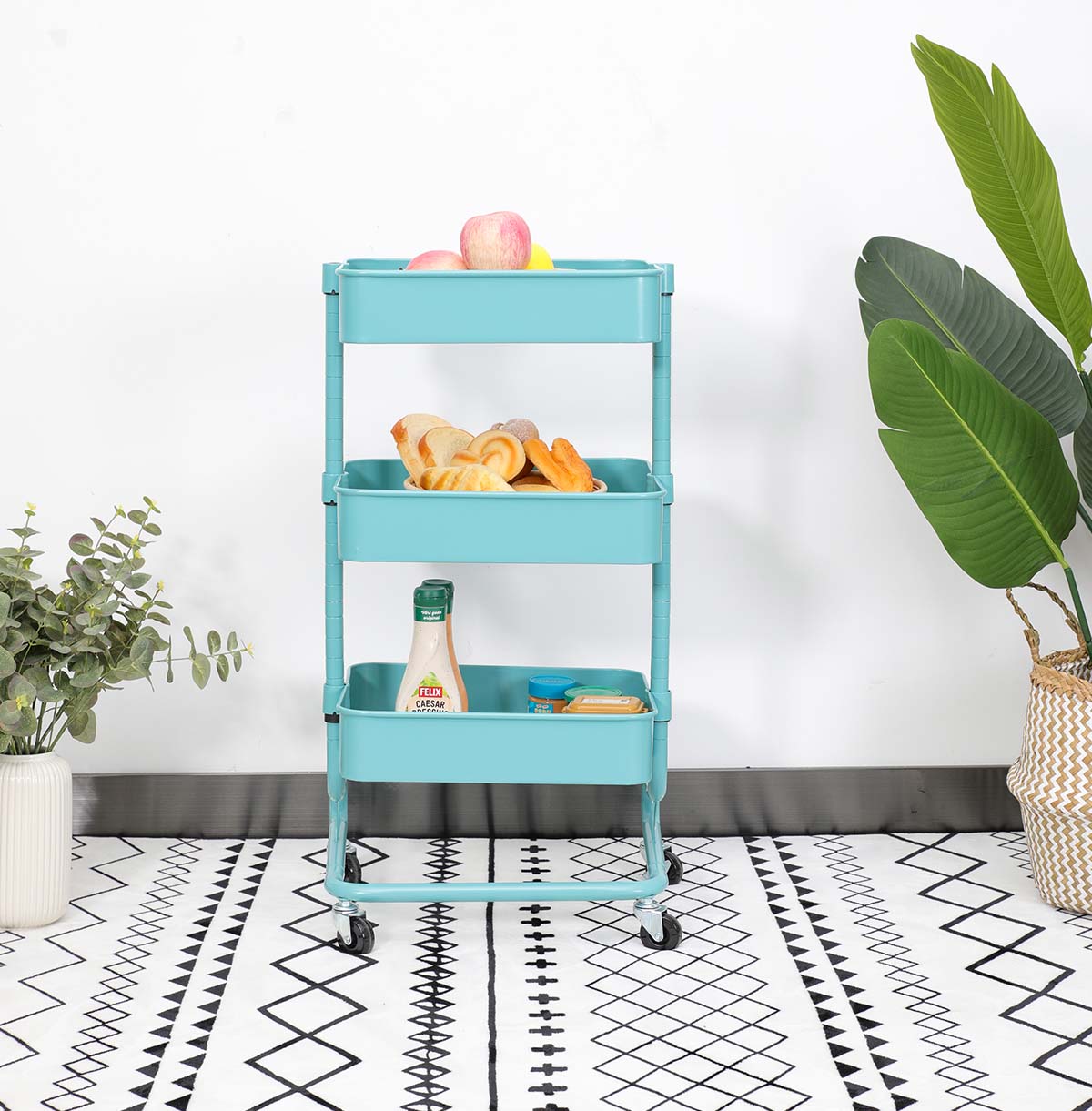 How is the design of a regular shelf structure style?
