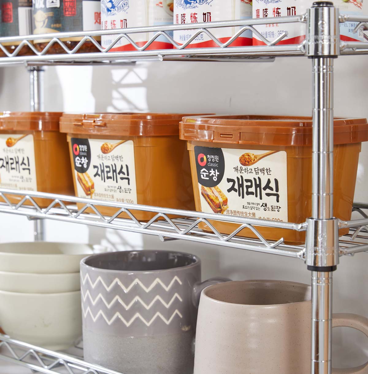 Basic features of attic shelf platforms.wire basket shelving unit