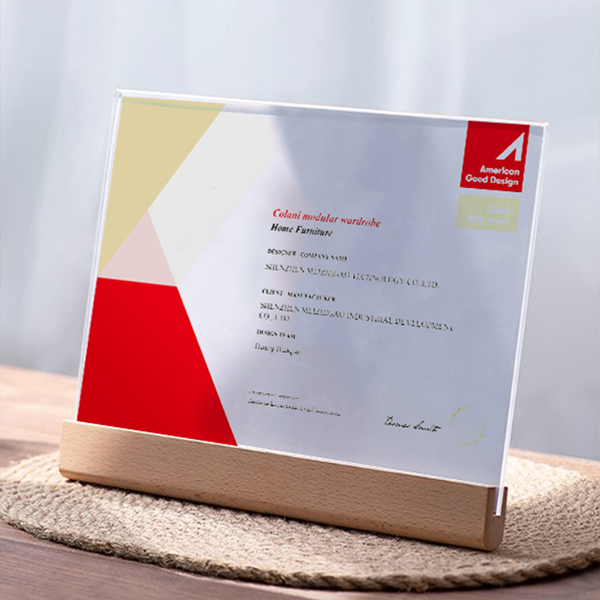 MZG Colani Modular Wardrobe Honored American Good Design 2025 Gold Award